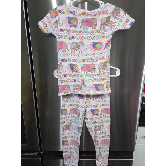 5/$20 Rainbow Elephant Pajama Set - The Children's Place - 3T - Picture 2 of 3